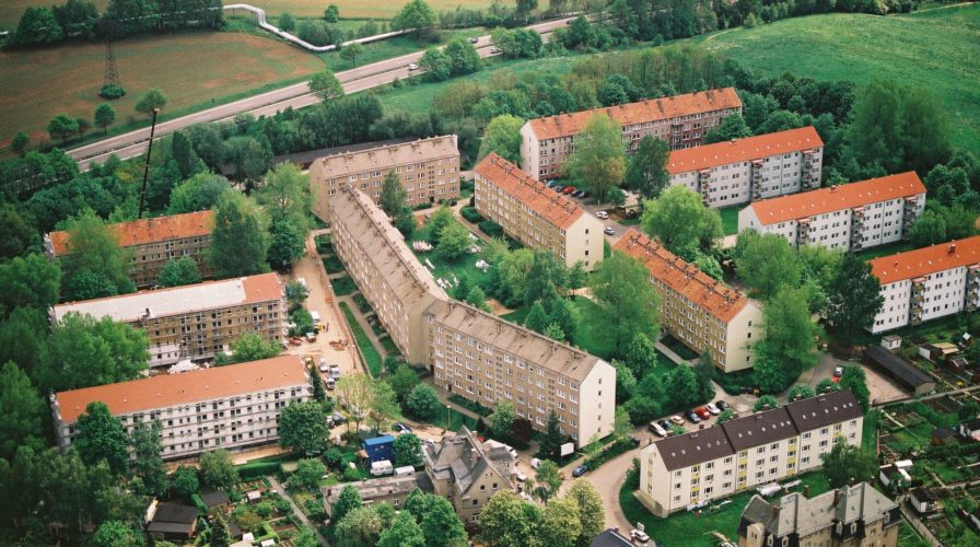 Luftbild Siegmar vor Sanierung